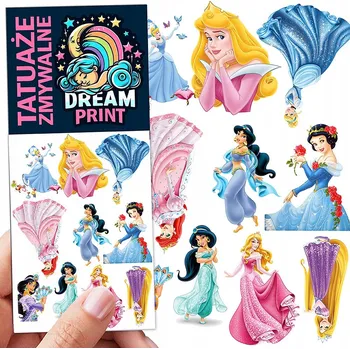 Odstranitelné tetování Filmová a herní nálepka na tetování Dětské vodní tetování Omyvatelné k narozeninám Dárek Dočasný dárek pro děti Originální opakovaně použitelné Spousta Vzorů