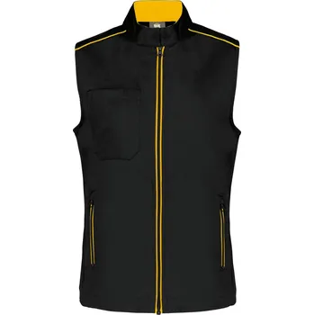 Dámská vesta Kariban Dámská vesta "Day-to-Day" - S black/yellow