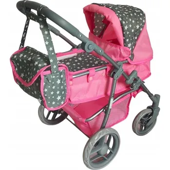 Kočárek pro panenku Kočárek pro panenky sada 2 v 1 MarioToys KOČÁREK