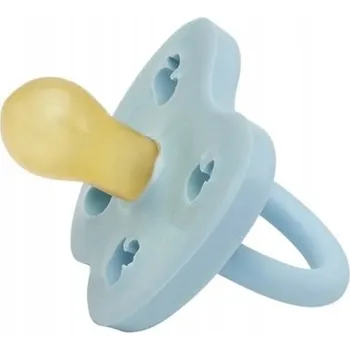 dudlíky Kulatý gumový Dudlík Hevea 0 +