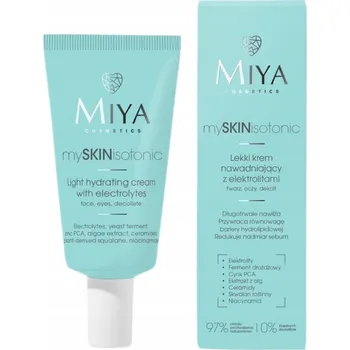 Pleťový krém Miya MySkinIsotonic Lehký hydratační krém s elektrolyty 40 ml