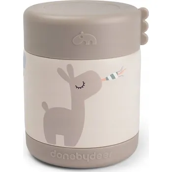 Termoska Done by Deer Termoska na jídlo pro děti 300 ml Celebration Sand