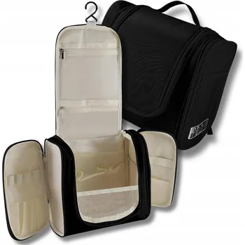 Kosmetická taška Kosmetická taštička EdiBazzar Kosmetyczka podróżny organizer rozkładany černá