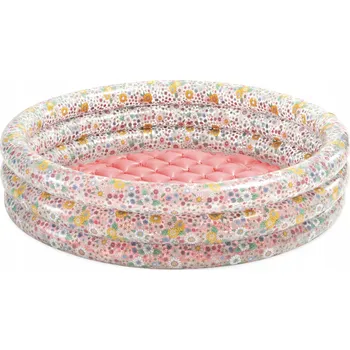 Dětský bazének Nafukovací bazén , brouzdaliště pro děti FLOWERS 86x25 cm INTEX 58427