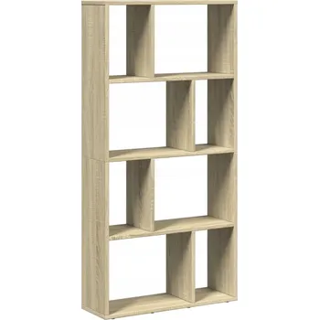Knihovna Moderní regál s přihrádkami dub sonoma 60x20x120 cm