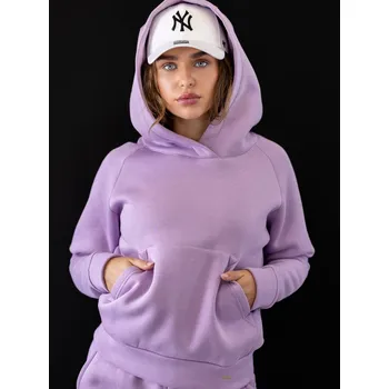 Dámská mikina Dámská zateplená mikina VSB lila, VELIKOST XXS/XS