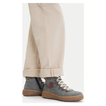 Dámská zimní obuv Rieker Kotníková obuv Z6648-14 Modrá 39