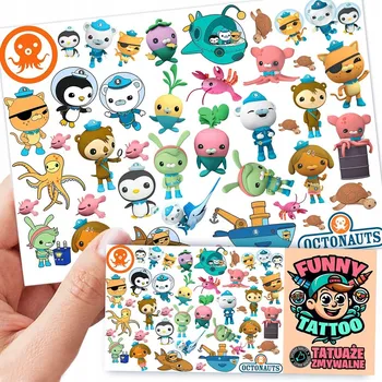 Tetování Tetování Octonauts FUNNY TATTO 1 ks
