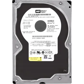 Interní pevný disk WD 200GB WD2000JS 7200 ot/min 8MB SATA II 3,5" HDD
