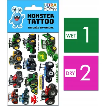 Tetování Smyvatelné tetování pro děti - traktory