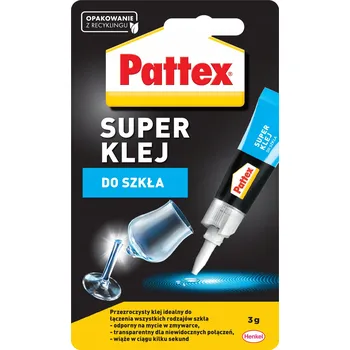 Průmyslové lepidlo Speciální lepidlo na sklo v tekuté formě Pattex 3g