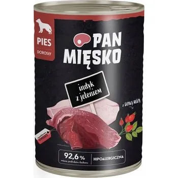 Krmivo pro psa Vlhké krmivo pro psy Pan Mięsko krůta s jelenem 400 g