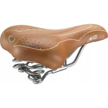 Sedlo na kolo Dámské sedlo na kolo MONTE GRAPPA CITYLINE, hnědé
