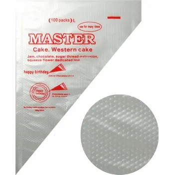 Fóliový cukrářský sáček na zdobení, malý, velikost S, 100 ks
