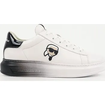 Pánské tenisky Kožené tenisky Karl Lagerfeld KAPRI KL52530F.011 bílá 00X, EUR 41