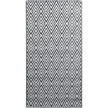 Koberec Koberec PP bílo-černý 160x230 cm
