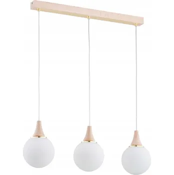 ZÁVĚSNÁ LAMPA ALFA TRENTO 62320 DŘEVO / ZLATÁ