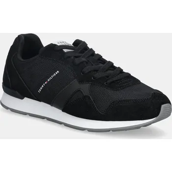 Pánská obuv Tenisky Tommy Hilfiger RUNNER ICON MIX FM0FM05679 černá 99X, EUR 44