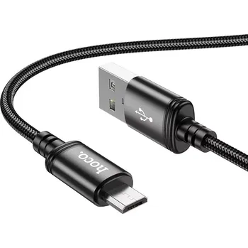 HOCO kabel USB A na Micro USB 2,4A X89 1 m černý