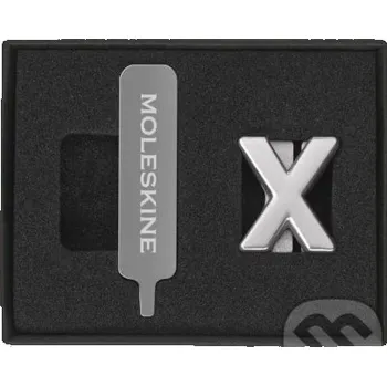 Doplněk ke knize Moleskine - ozdoba na zápisník – písmeno X - Moleskine Moleskine