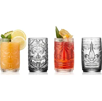 Sklenice Sada sklenic na nápoje Lyngby Tiki 450 ml 4-pack 33783 průhledná TSP