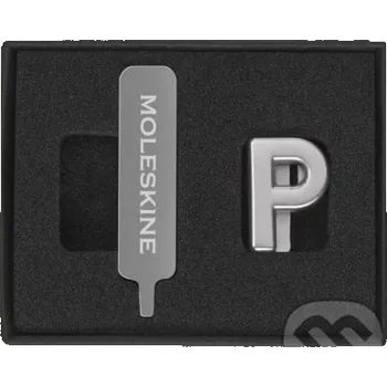 Záložka Moleskine - ozdoba na zápisník – písmeno P - Moleskine Moleskine