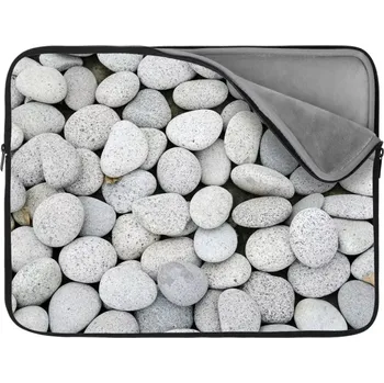 pouzdro na notebook Sablio Obal na notebook Oblázky - 17"