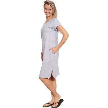 Dámské šaty Šaty DLAZBA šedý melír S