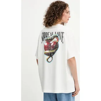 Dámské tričko Bavlněné tričko Pinko dámské, bílá barva, 105538 A2TJ 105538.A2TJ 00X, vel. XS