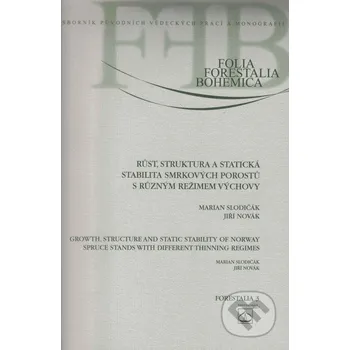Literární biografie Růst, struktura a statická stabilita smrkových porostů s různým režimem výchovy - Martin Slodičák Lesnická práce