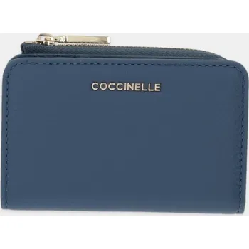 Peněženka Kožená peněženka Coccinelle dámská, fialová barva, E2 MW5 17 01 01 E2.MW5.17.01.01 95X, vel. ONE SIZE