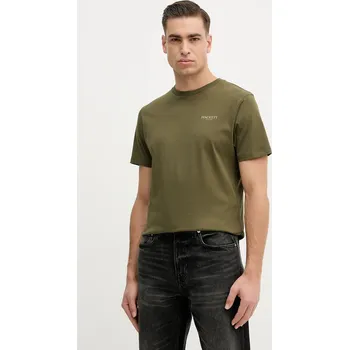 Pánské tričko Bavlněné tričko Hackett London HM5000067 zelená 78X, vel. XXL