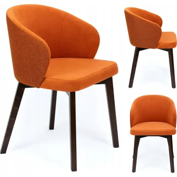 Jídelní židle Moderní Židle do Obývacího Pokoje Kanceláře Jídelny Unikátní Design BELLUNO5 ořech