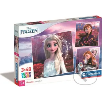 Puzzle 3x48 Frozen - Clementoni Clementoni