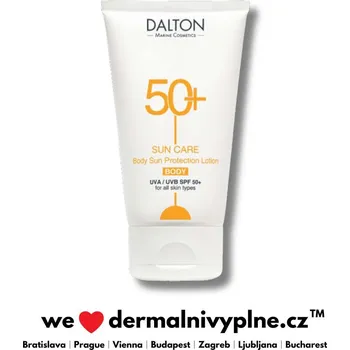 Přípravek na opalování DALTON – SUN CARE – BODY SUN PROTECTION LOTION UVA/UVB SPF 50+ LIMITED EDITION 150 ml -Tělové mléko na ochranu před slunečním zářením