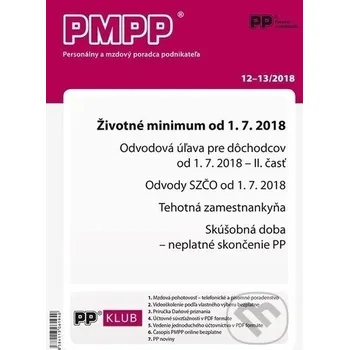 PMPP 12-13/2018 - Poradca podnikateľa Poradca podnikateľa