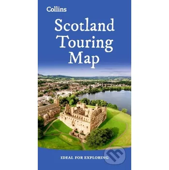 Cizí jazyk Collins Touring Map Of Scotland - Collins Maps Collins