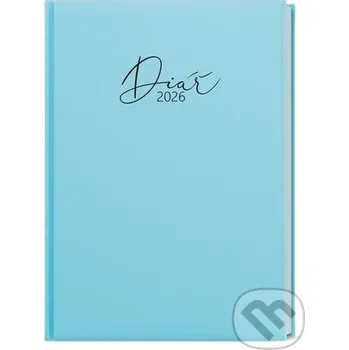 Doplněk ke knize Týdenní diář 2026 Prokop Lamino Pastel B6 modrá - Baloušek Baloušek
