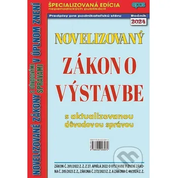 Novelizovaný zákon o výstavbe - Epos Epos