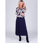 EVONA a.s. Dámská dlouhá sukně S LINET 034 - S LINET 034 XXL