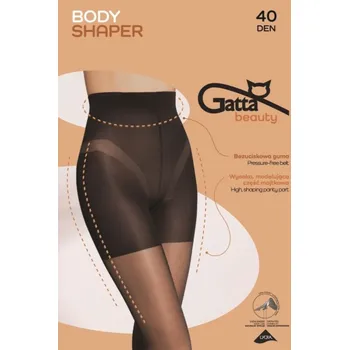 Dámské punčochy BODY SHAPER 5- korekční 40 DEN zlatý 5-XL
