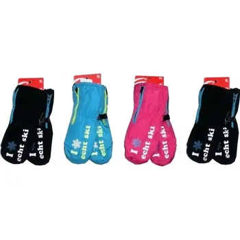 Rukavice RUKAVICE PALCOVÉ C083-VEL.2-6LET Velikost: S - 4/5 let, Barva: Růžová