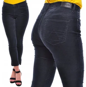 Dámské džíny WRANGLER džíny HIGH black ANKLE SKINNY W27 L32