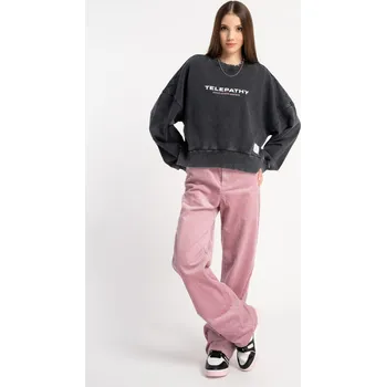 Dívčí kalhoty Reporter Young | Dívčí růžové manšestrové kalhoty se širokými nohavicemi - Barva RŮŽOVÁ, Velikost 164 253-0110G-30-610-1