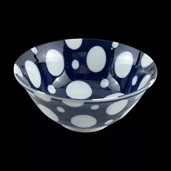 Sada nádobí Made in Japan Japonská miska stylu Mitani - Kruhy 15 cm