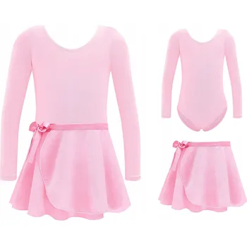 Body BALETNÍ TRIKOT S TYLOVOU SUKÝNKOU PRO TANEC BALET VEL. 150