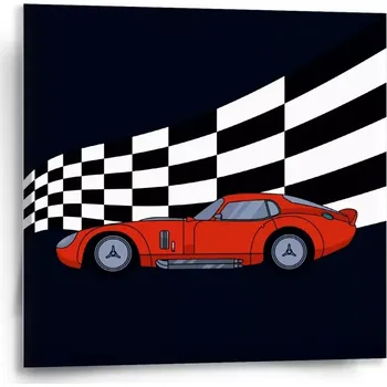 Obraz Sablio Obraz Závodní auto - 50x50 cm