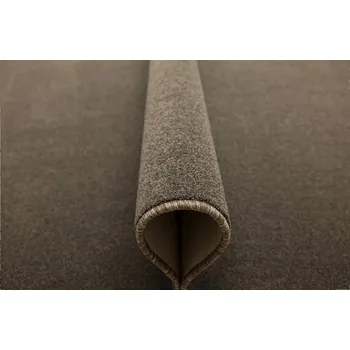 Koberec KOBEREC HNĚDÝ MĚKKÝ HUSTÝ SILNÝ S FILCEM DO LOŽNICE RADISSON 100x150 cm