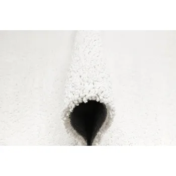 Koberec KOBEREC KRÉMOVÝ SHAGGY MĚKOUČKÝ DO LOŽNICE NA FILCU DREAMLAND 200x200 cm