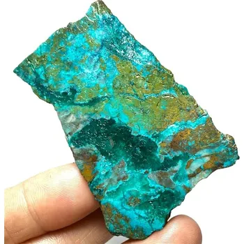 Přírodní kámen Chryzokol surový, , skladem